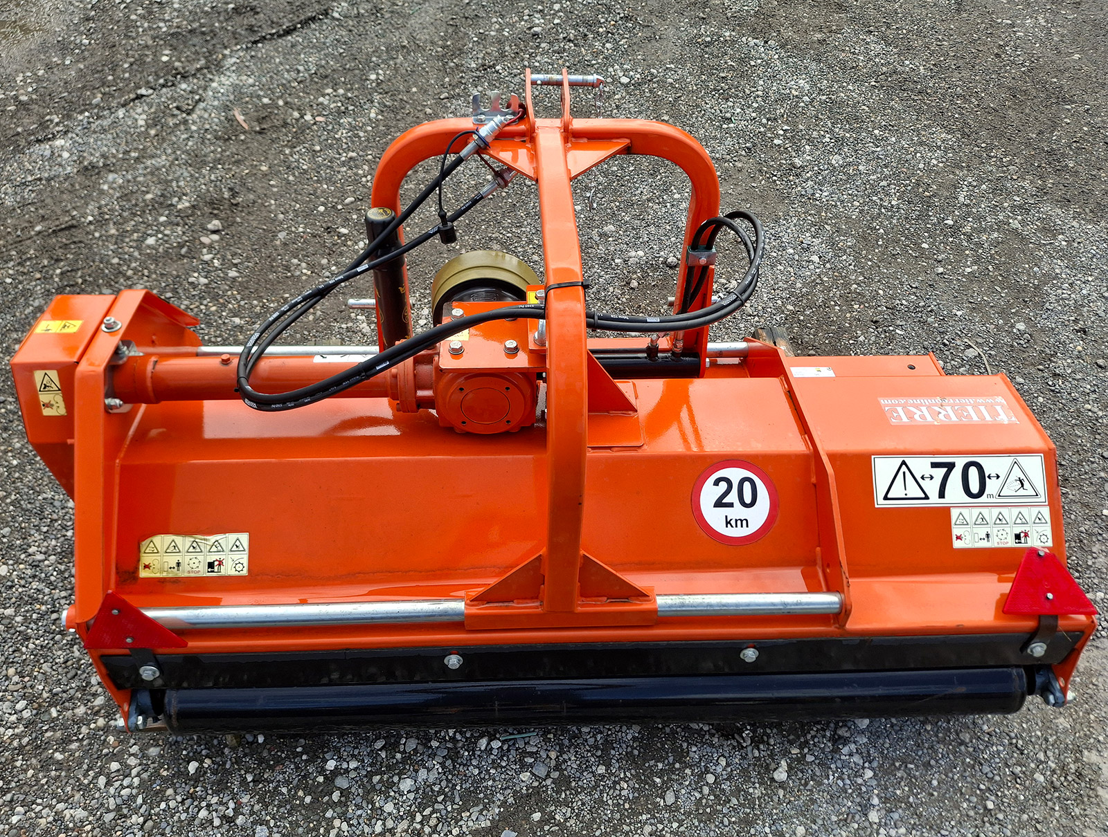 Mulčovač Tierre Lupo 160 s hydraulickým posuvem